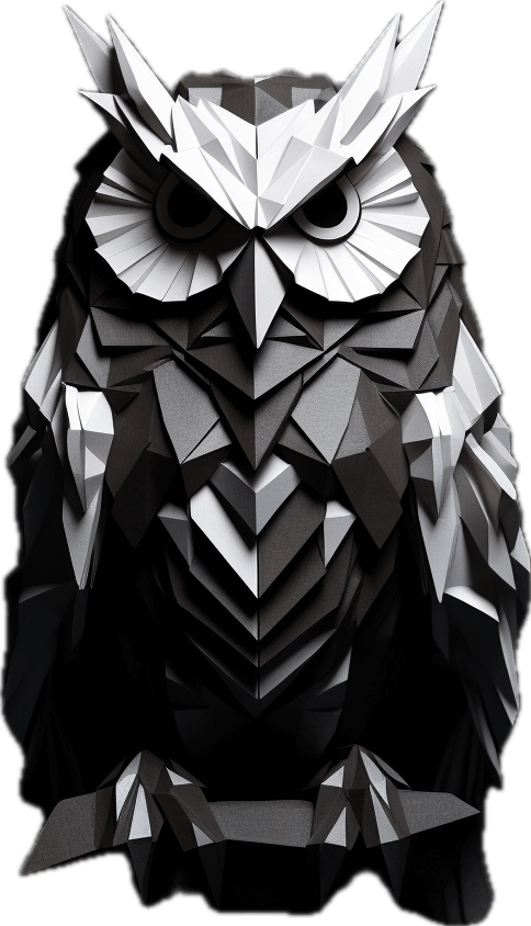 Honey Digital Solutions Owl 3D Artwork