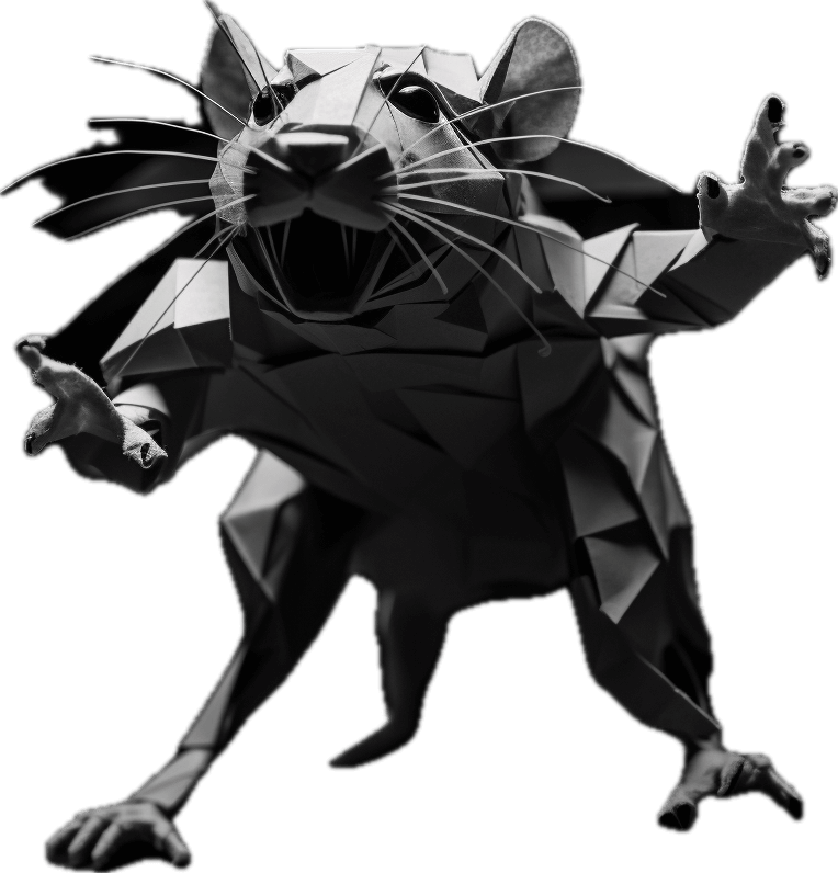 Honey Digital Solutions Rat 3D Artwork
